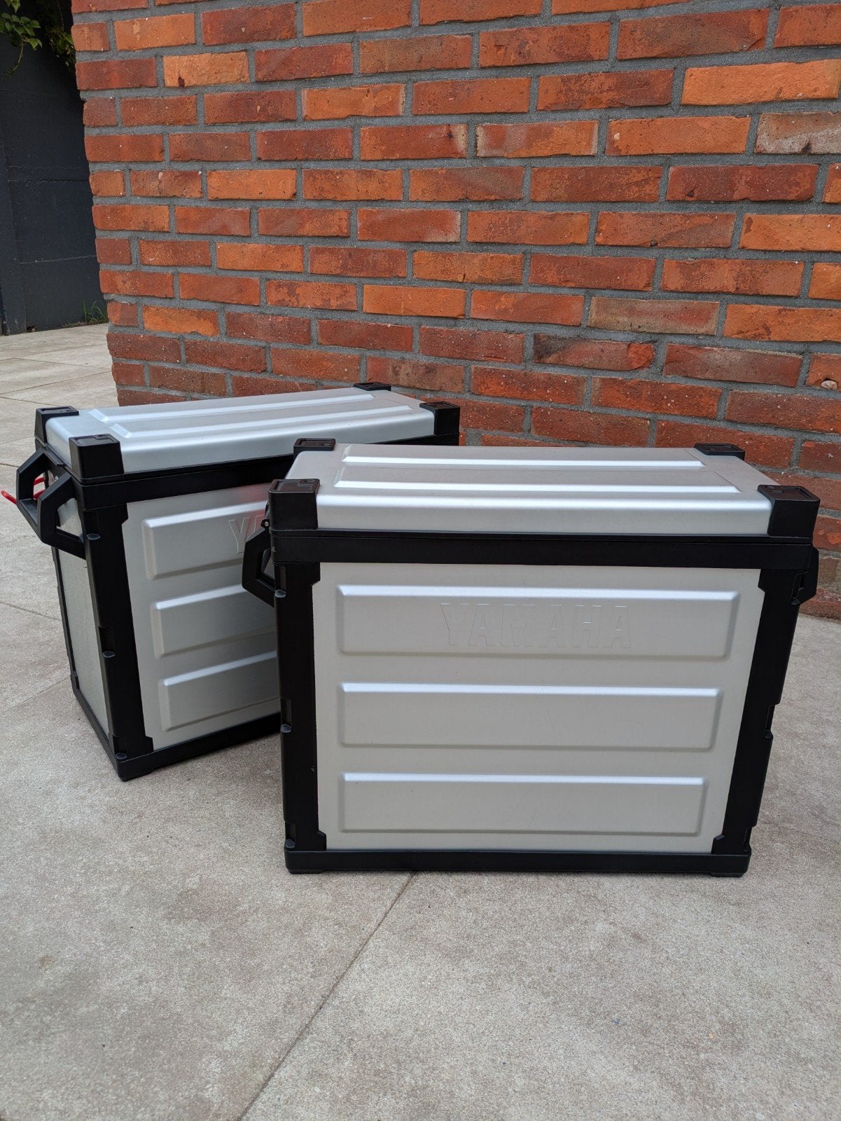 OEM Koffers Yamaha Super Ténéré XT1200Z + Beugels, Motoren, Ophalen, Zo goed als nieuw