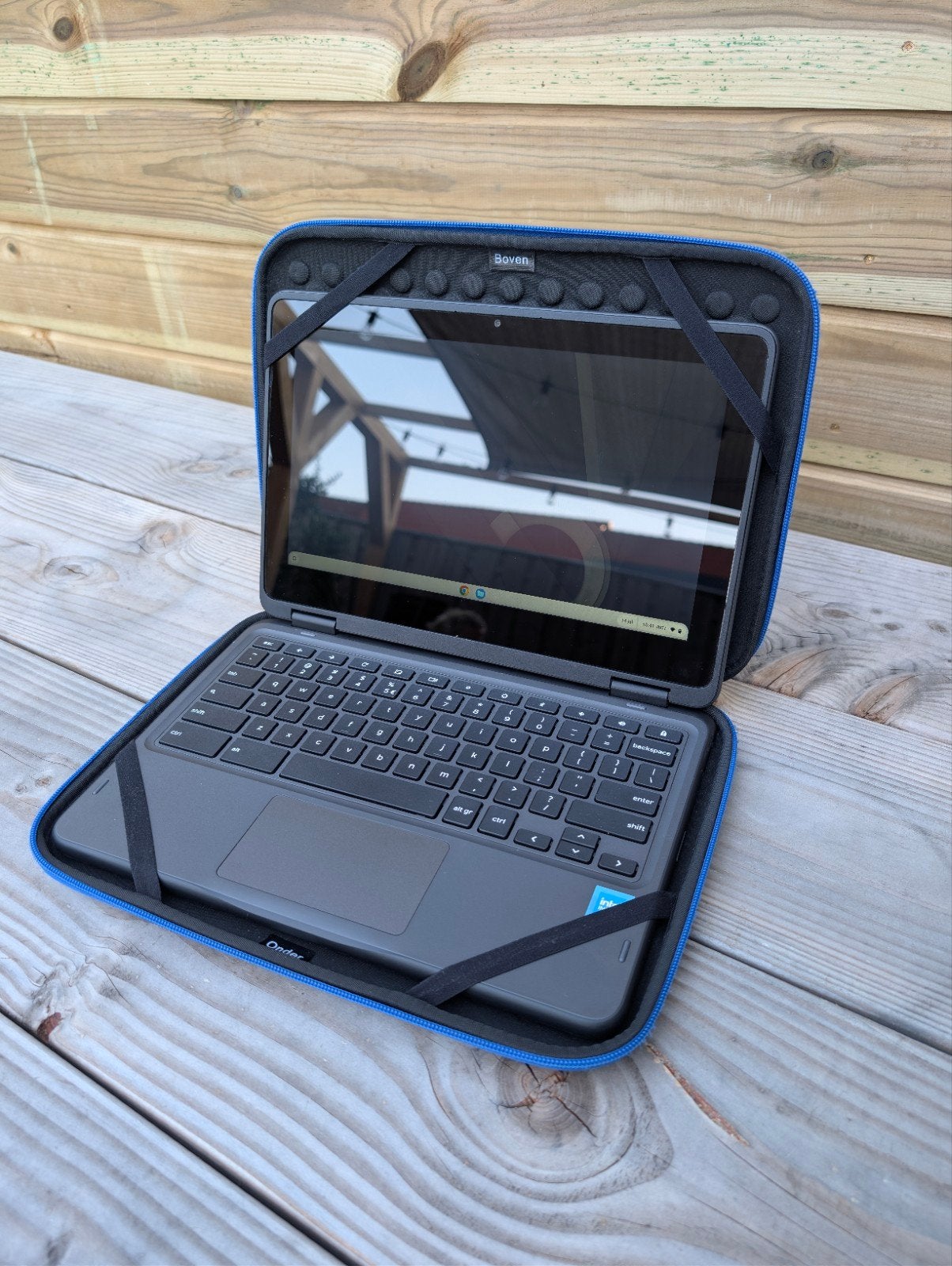 Dell Chromebook 3120 2-in-1 met 8GB RAM en hoes, 8 GB, Touchscreen, Ophalen of Verzenden, Zo goed als nieuw
