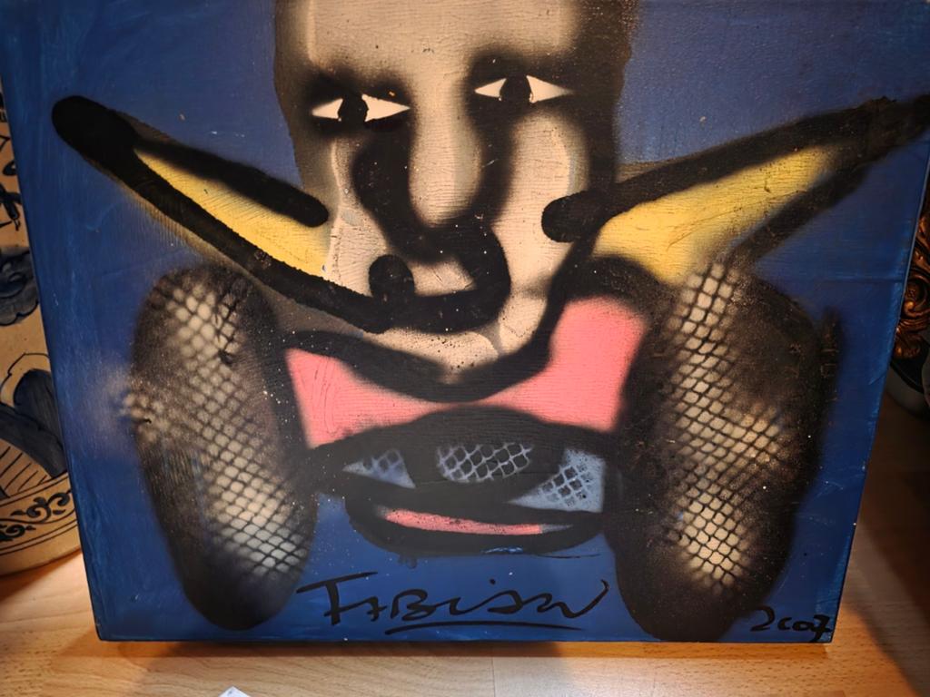Fabian schilderij, Antiek en Kunst, Kunst | Schilderijen | Modern, Ophalen of Verzenden