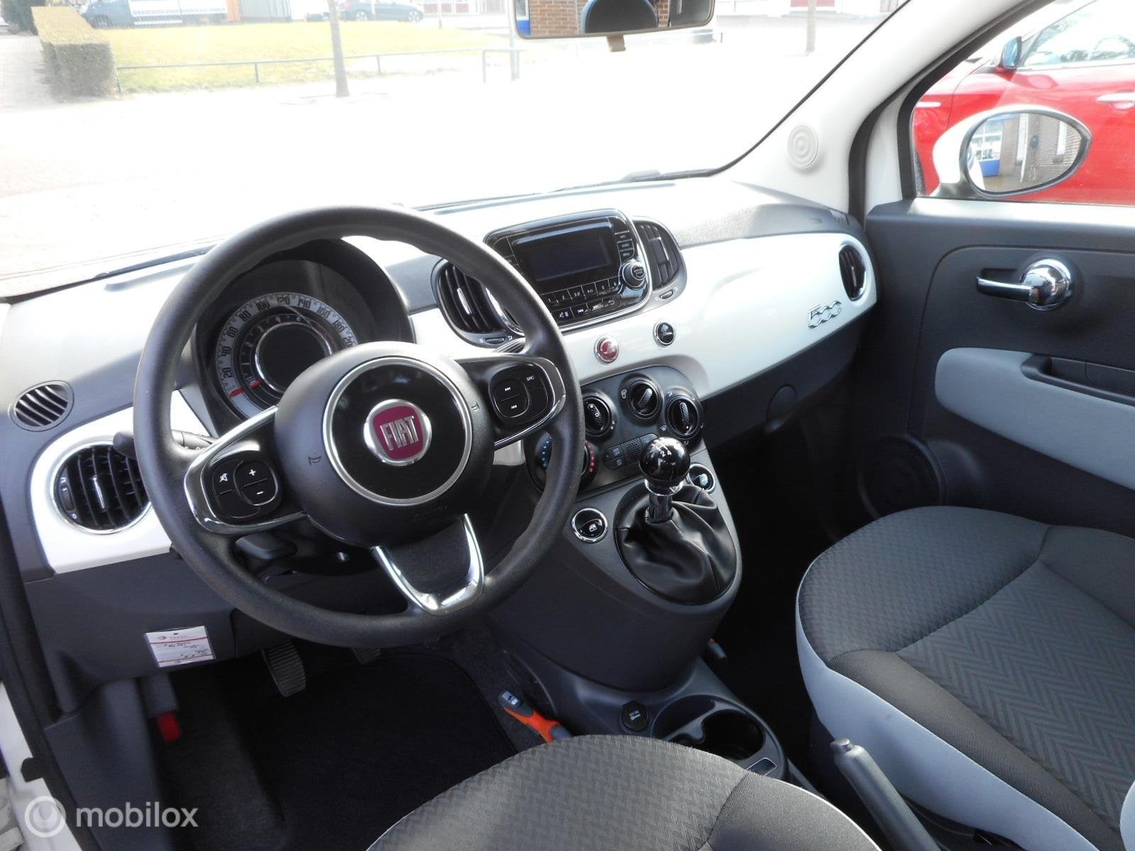 Fiat 500 TwinAir Turbo 80 Popstar AIRCO+LM-VELGEN, Auto's, Gebruikt, Met garantie (alle), Origineel Nederlands, Bedrijf