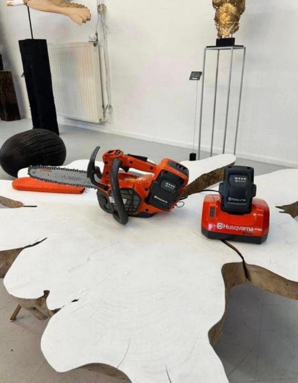 Husqvarna T 542i XPG Accu Kettingzaag, Ophalen of Verzenden, Zo goed als nieuw