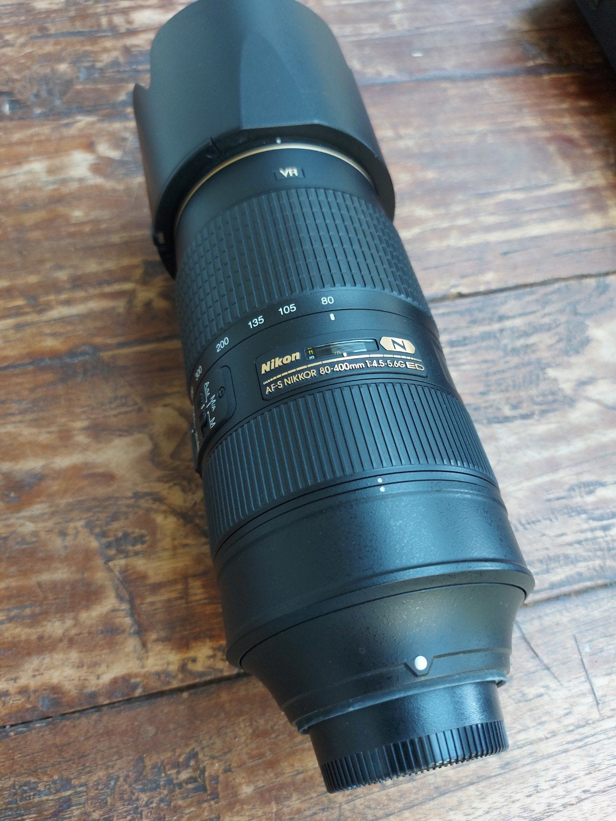 Nikon af-s nikkor 80-400mm 4.5-5.6G ED VR, Ophalen, Nikon, Telelens, Nikon F-mount