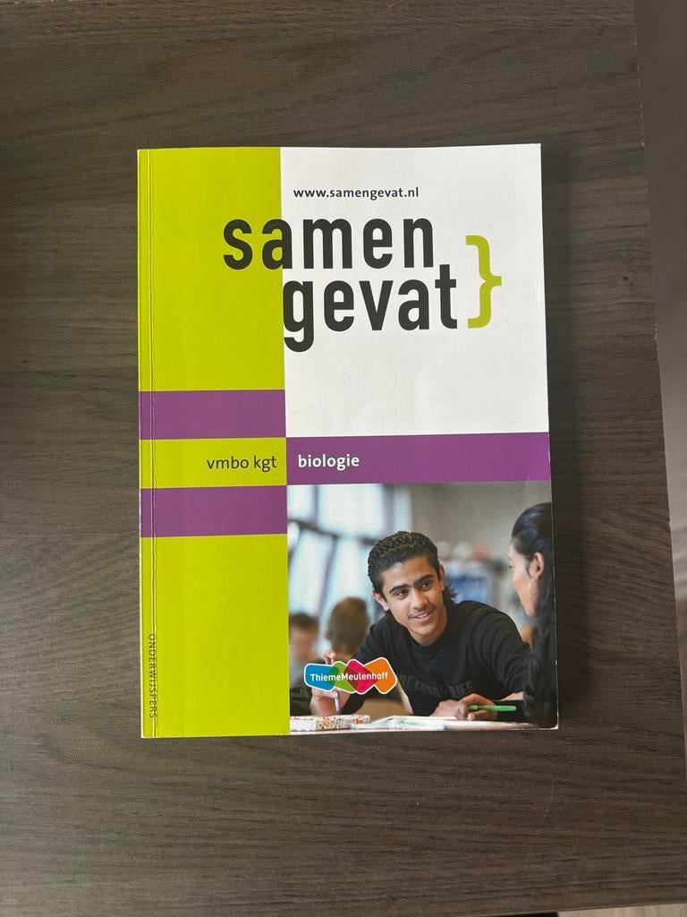 Samengevat vmbo kgt Biologie - Thiememeulenhoff, Ophalen, Zo goed als nieuw, VMBO, Biologie