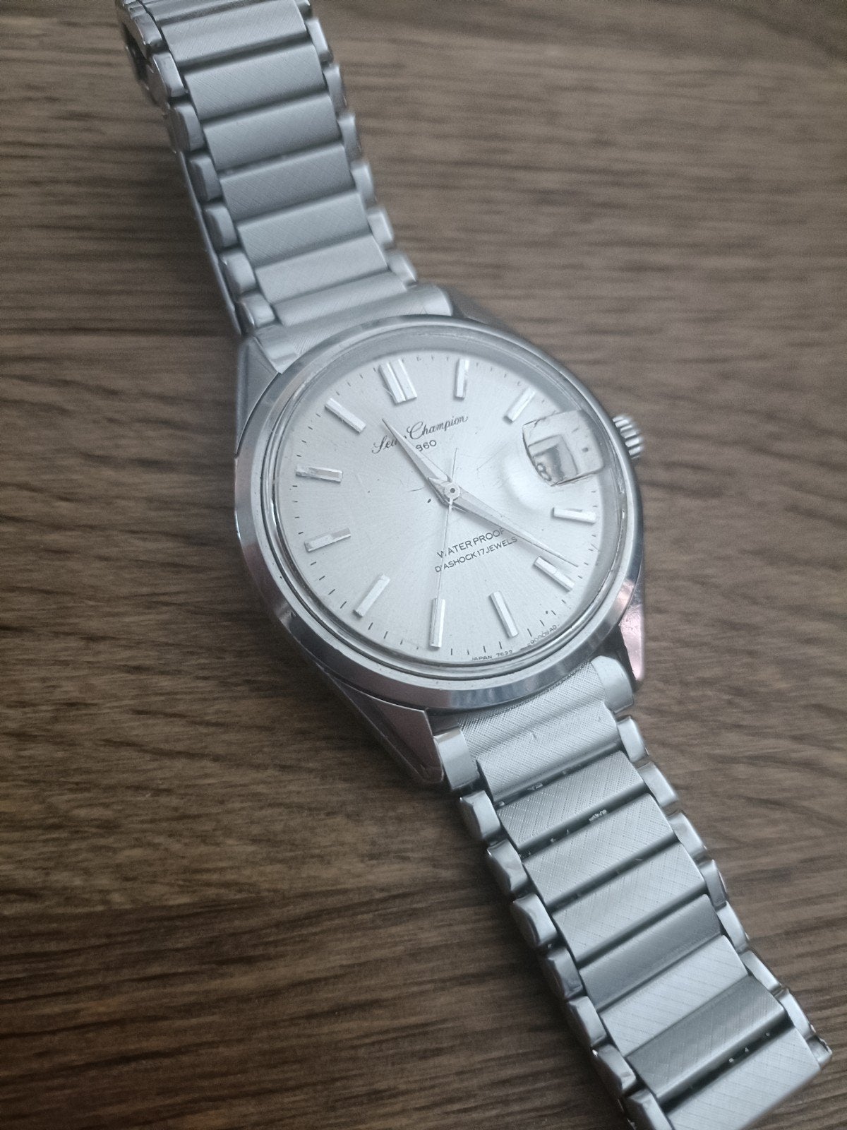 Seiko Sportshorloge Seiko Champion 860 Zie Fotos, Seiko, Gebruikt, Verzenden, Zwart