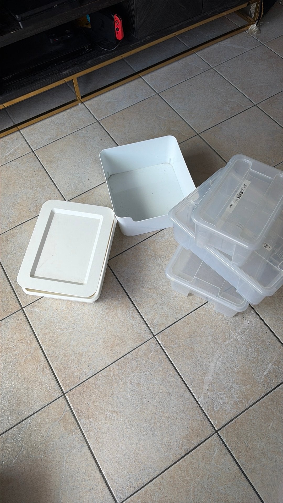 Plastic bakken Ikea, Ophalen, Minder dan 35 cm, Minder dan 50 cm, Zo goed als nieuw