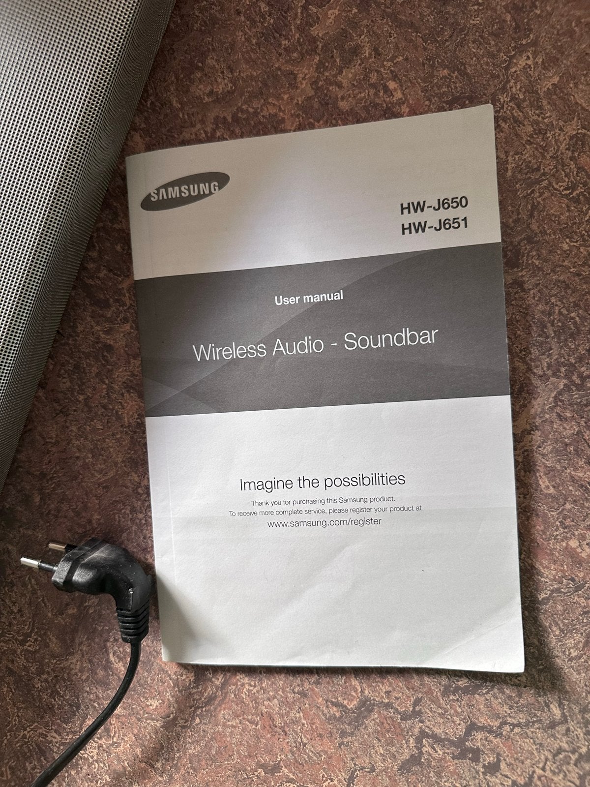Samsung Soundbar HW-J650/J651 met subwoofer en afstandsbedie, Ophalen, Bluetooth, Gebruikt
