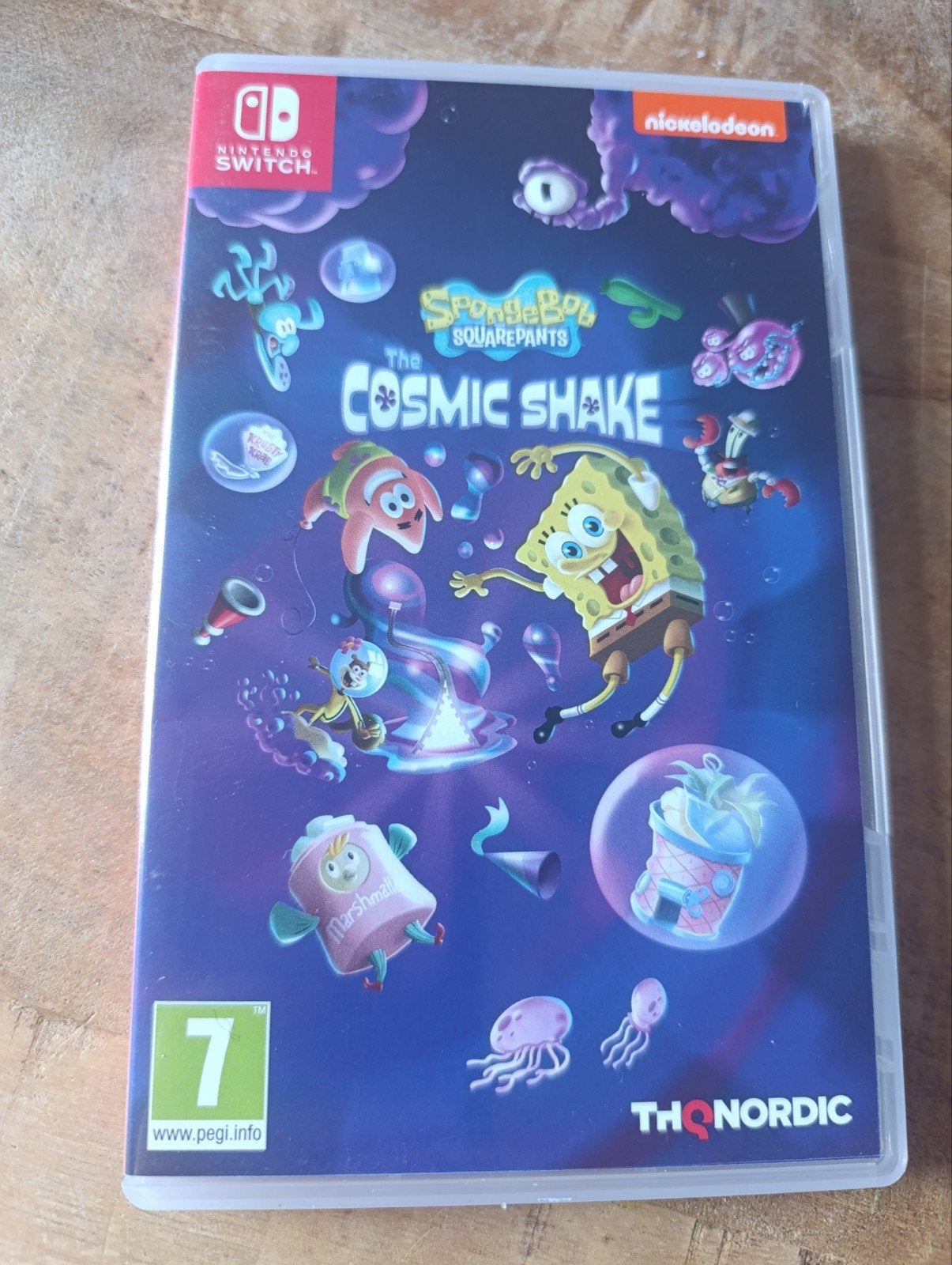 SpongeBob Cosmic Shake - Nintendo Switch (1-2 spelers), Ophalen of Verzenden, Gebruikt, Switch Original