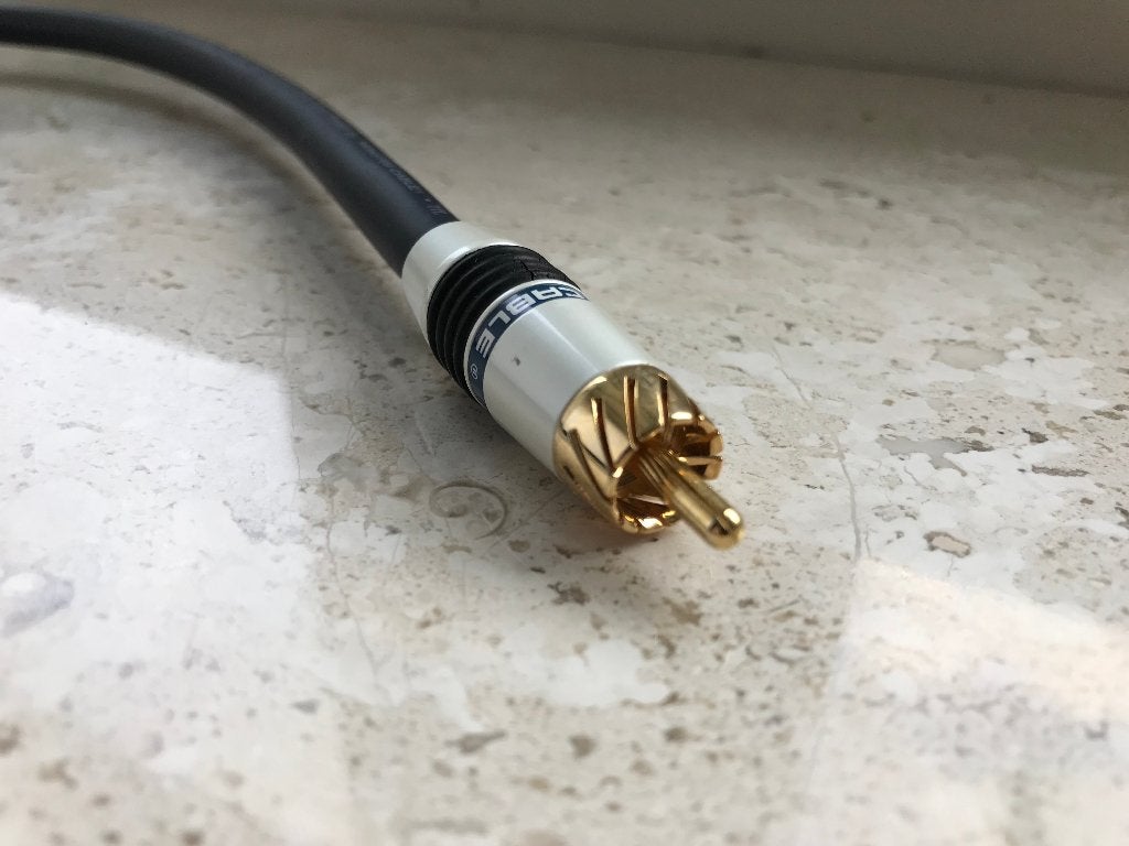 High-End Monster IDL100-1M Coax/RCA/Toslink digital, Ophalen of Verzenden, Zo goed als nieuw, Minder dan 2 meter, Coaxiale kabel