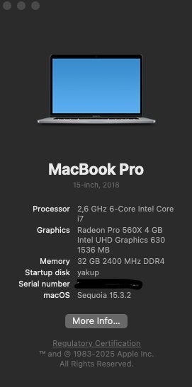 MacBook Pro 15" 2018 | i7 | 32GB | 512 GB, Computers en Software, Apple Macbooks, 2 tot 3 Ghz, 512 GB, Zo goed als nieuw, Ophalen