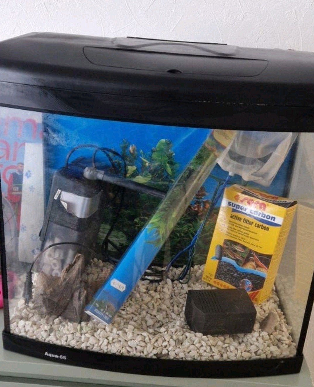Aquarium, Dieren en Toebehoren, Vissen | Aquaria en Toebehoren, Ophalen, Gebruikt, Leeg aquarium, Superfish
