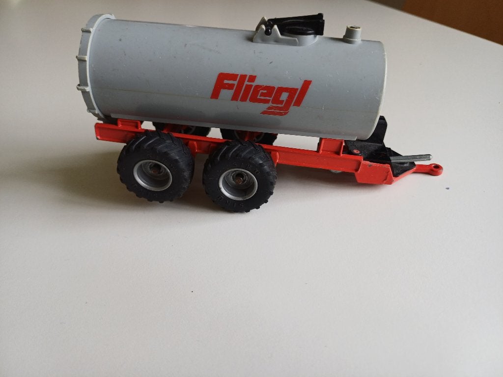 Siku Fliegl tankwagen trailer gebruikt staat, Ophalen of Verzenden, Gebruikt, Tractor of Landbouw, SIKU