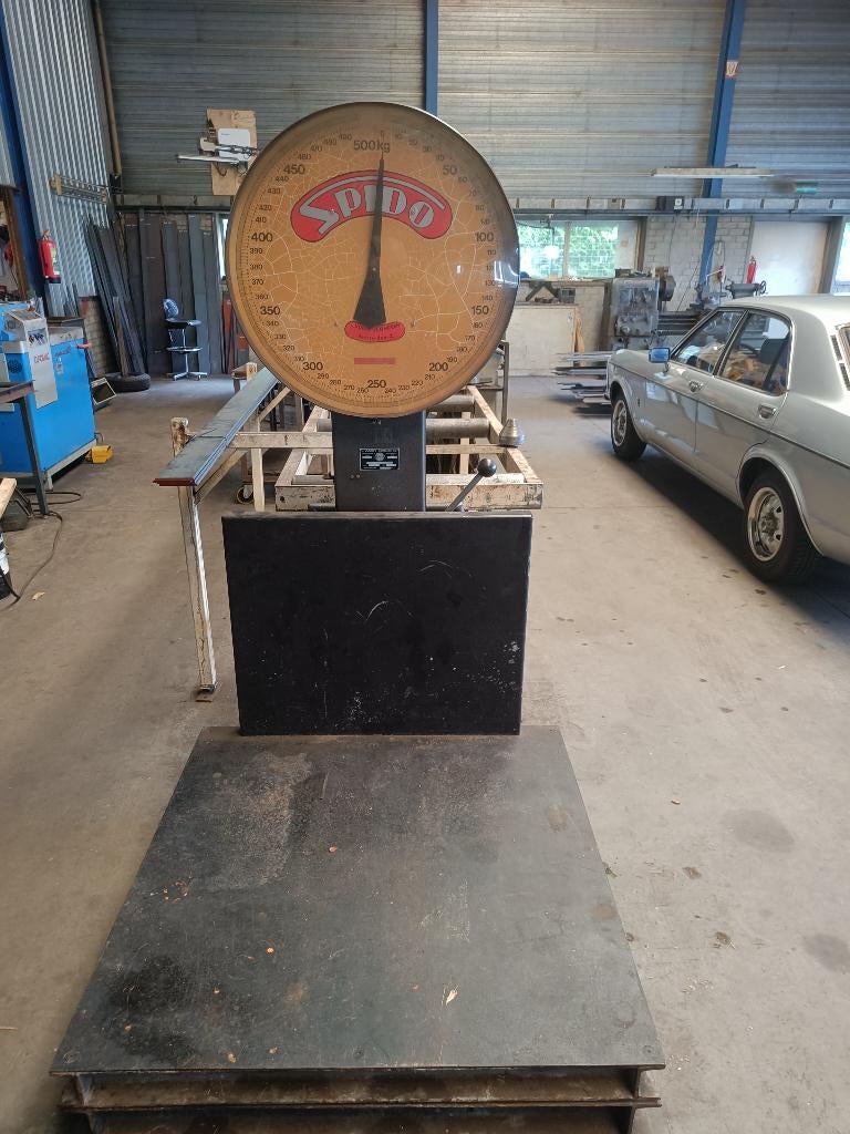 weegschaal Bascule 500 KG, Ophalen, Gebruikt, Vloerweegschaal, 200 kg of meer