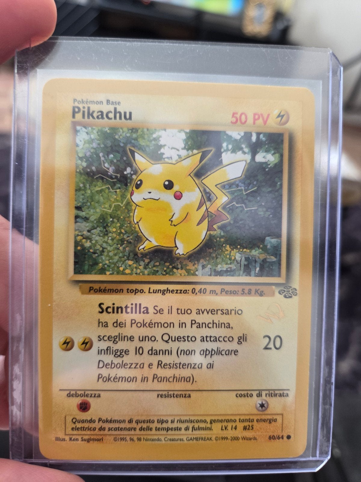 pikachu jungle gouden W(otc) stamp, Ophalen of Verzenden