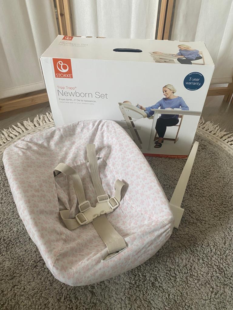 Stokke Newborn Set met originele hoes, Ophalen, Zo goed als nieuw, Overige typen, Gordel(s)