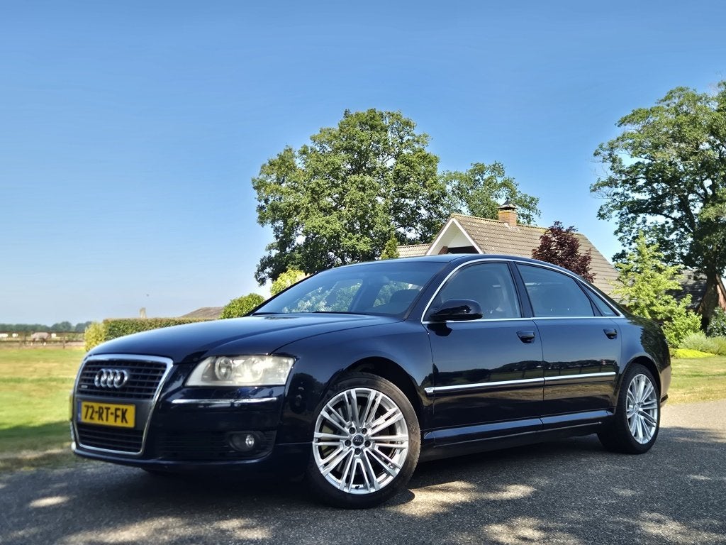 Audi A8 4.2 q. Lang Pro Line (bj 2005, automaat), Auto's, Audi, Automaat, 4172 cc, Gebruikt, 8 cilinders