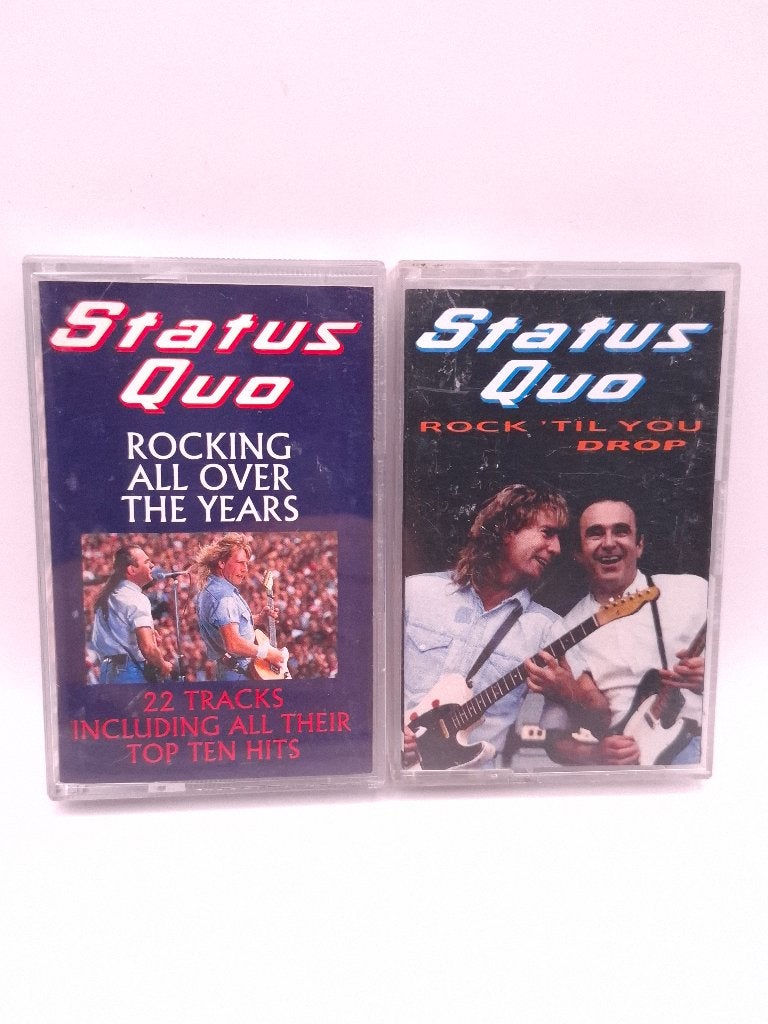 Status Quo cassette bundle, Cd's en Dvd's, Gebruikt, 2 t/m 25 bandjes, Ophalen of Verzenden, Origineel