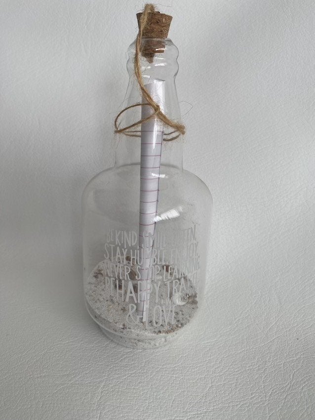 Rivièra Maison flessenpost, Ophalen, Nieuw, Glas