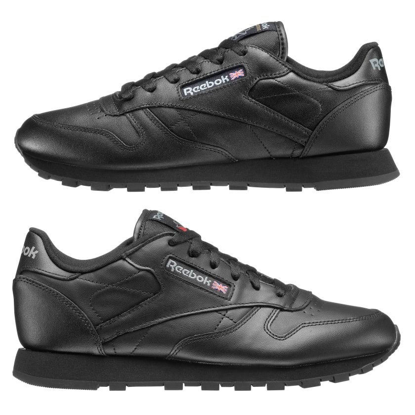 Reebok leren sneakers classic leather zwart maat 38,5, Kleding | Dames, Zwart, Nieuw, Ophalen of Verzenden, Sneakers of Gympen