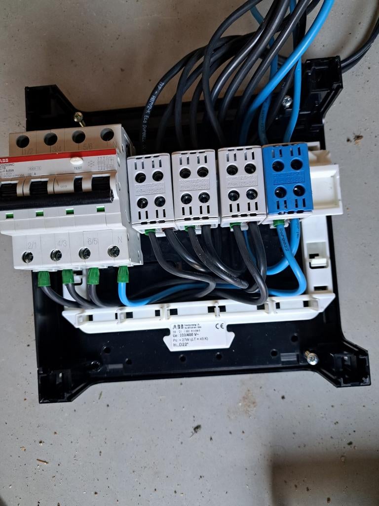 ABB Groepenkast Module met Schakelaars en Klemmen, Ophalen of Verzenden, Gebruikt, Overige typen