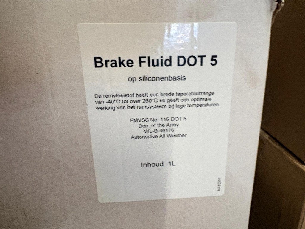 Remvloeistof DOT 5 1L, Ophalen