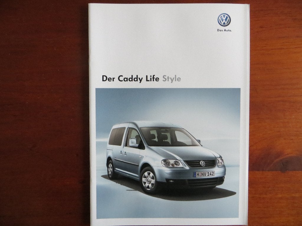 Volkswagen Caddy Life Style (nov. 2008) +bijlage: Preisliste, Ophalen of Verzenden, Nieuw, Volkswagen