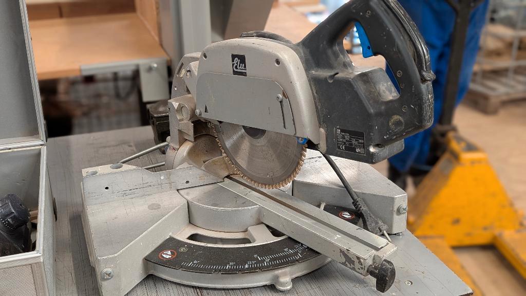 afkortzaag / verstekzaag machine ELU PS 274, Doe-het-zelf en Verbouw, Ophalen, Gebruikt