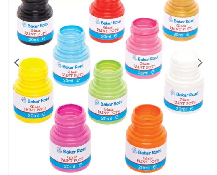 Glasverf Potjes - 5x Doos van 10, Ophalen of Verzenden, Nieuw, Overige typen