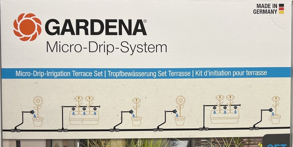 Gardena terras beregeningssysteem, Tuin en Terras, Ophalen, Gebruikt