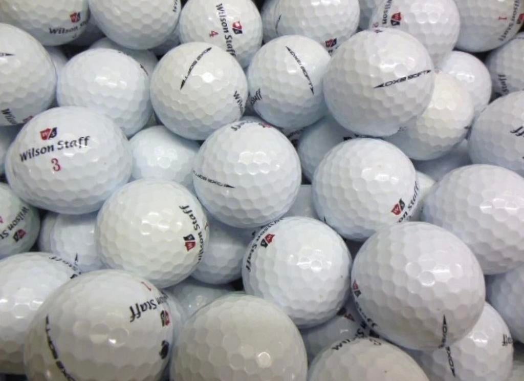 100 AAA/AAAA Wilson Staff Duo/Dx2 Soft golfballen, Sport en Fitness, Golf, Ophalen of Verzenden, Zo goed als nieuw, Bal(len), Overige merken