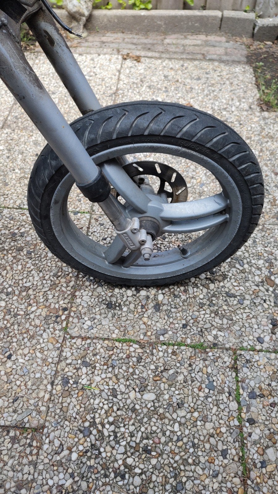 Peugeot Ludix 14 inch. velgen met banden., Ophalen, Gebruikt, Overige typen