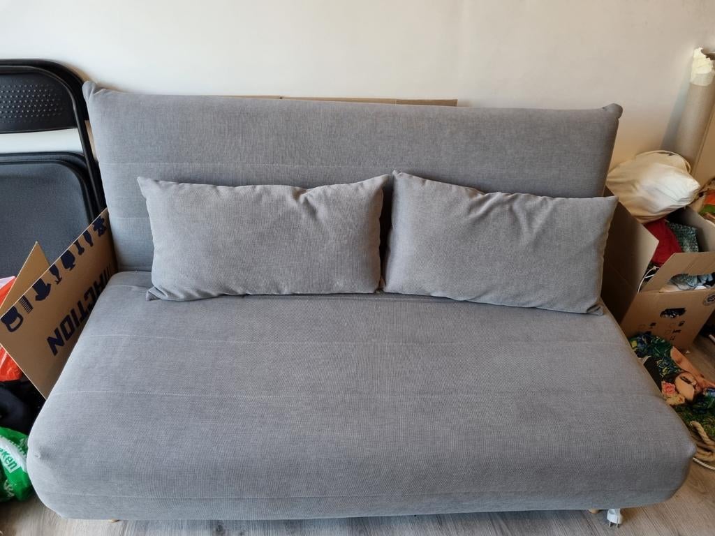 Maison du Monde slaapbank - Zo goed als nieuw, Ophalen of Verzenden, Zo goed als nieuw, Tweepersoons, 140 cm