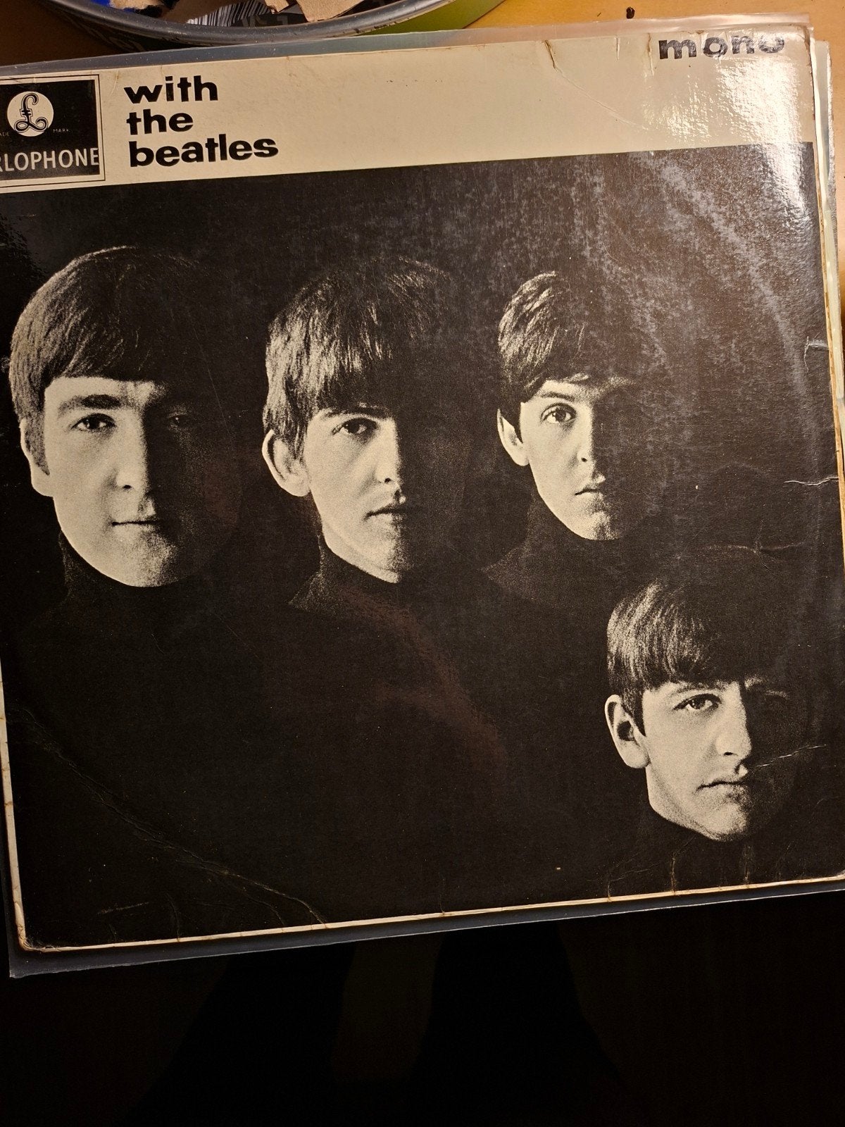 The Beatles - With The Beatles UK 1963 Mono, LP, Gebruikt, Pop, Originele persing