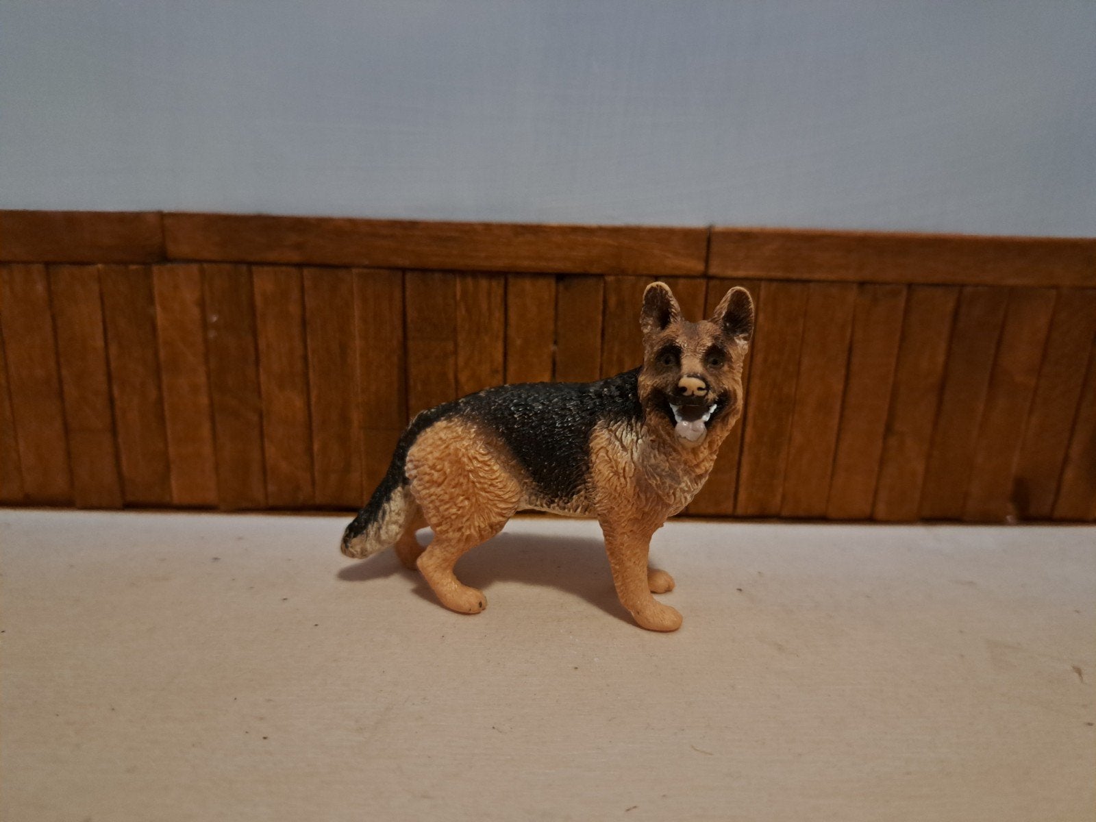 schleich herders hond, Ophalen of Verzenden, Zo goed als nieuw, Paard, Beeldje of Figuurtje