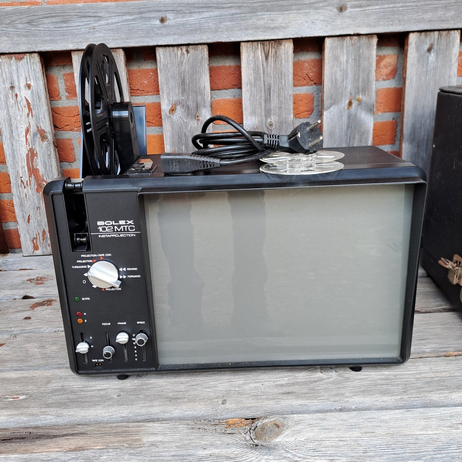 Bolex 18-5 L Super 8 filmprojector met ingebouwd scherm, Ophalen of Verzenden, Zo goed als nieuw, Overige typen
