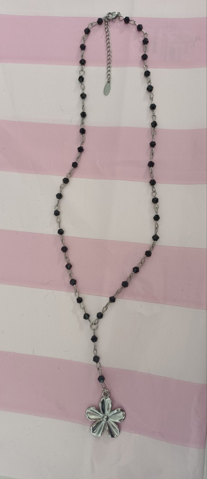 Stainless steel ketting, Ophalen of Verzenden, Zilver, Overige materialen