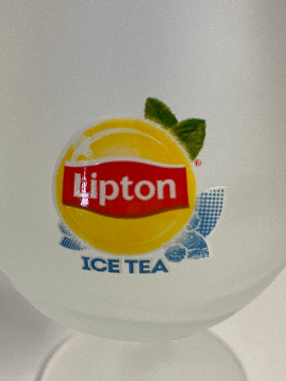 Lipton Ice Tea glazen set van 6 glazen, Ophalen of Verzenden, Nieuw, Frisdrankglas