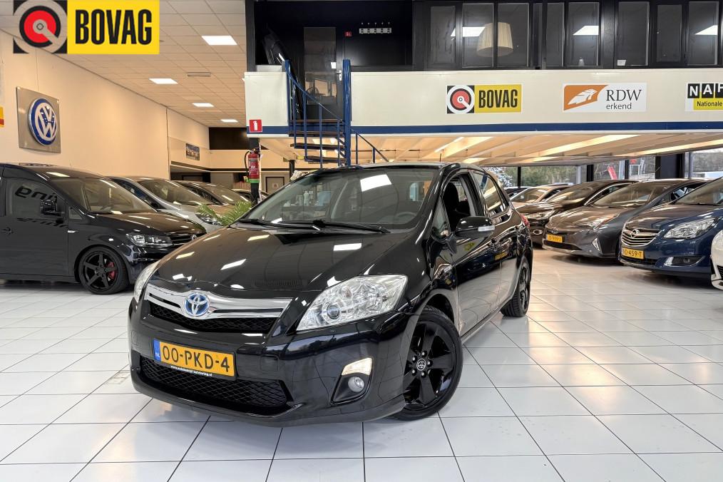 Toyota Auris 1.8 Full Hybrid Dyn. (bj 2011, automaat), Auto's, Euro 5, Stof, Gebruikt, 4 cilinders