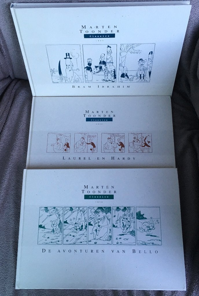 Marten Toonder Classics, 3 stripboeken, Marten Toonder, Ophalen of Verzenden, Zo goed als nieuw, Meerdere stripboeken