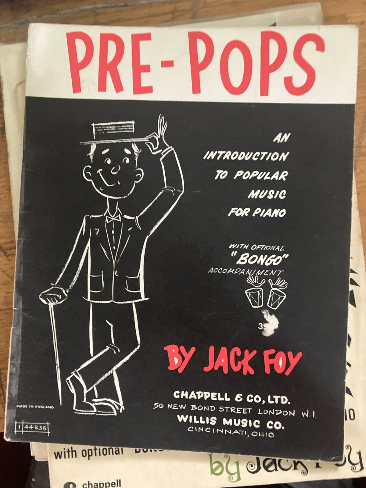 Pre-Pops: Introductie tot populaire pianomuziek, Gebruikt, Les of Cursus, Ophalen of Verzenden, Piano