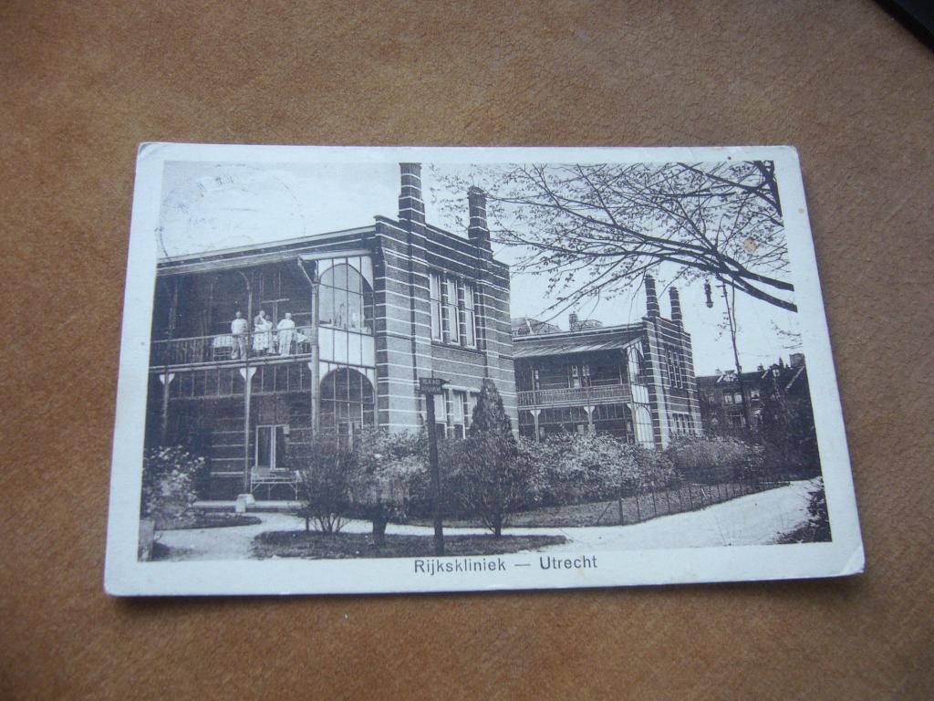 UTRECHT  =  RIJKSKLINIEK   1929, Ophalen of Verzenden, 1920 tot 1940, Gelopen, Utrecht