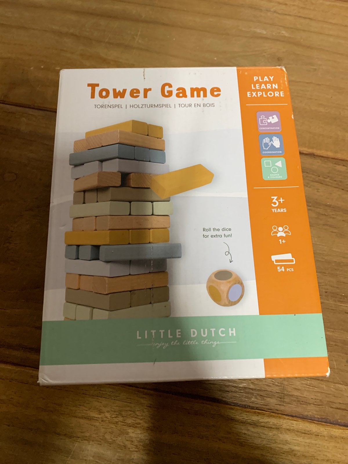 Tower game, Ophalen, Zo goed als nieuw
