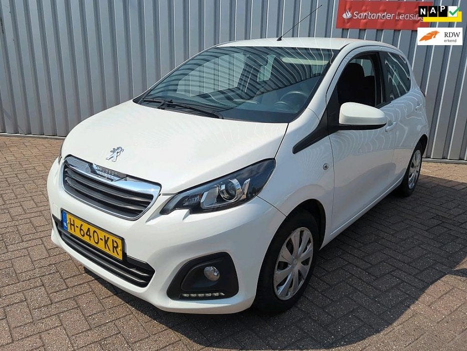 Peugeot 108 1.0 e-VTi Active nap airco incl btw, Auto's, Voorwielaandrijving, Dealer onderhouden, Gebruikt, Euro 6