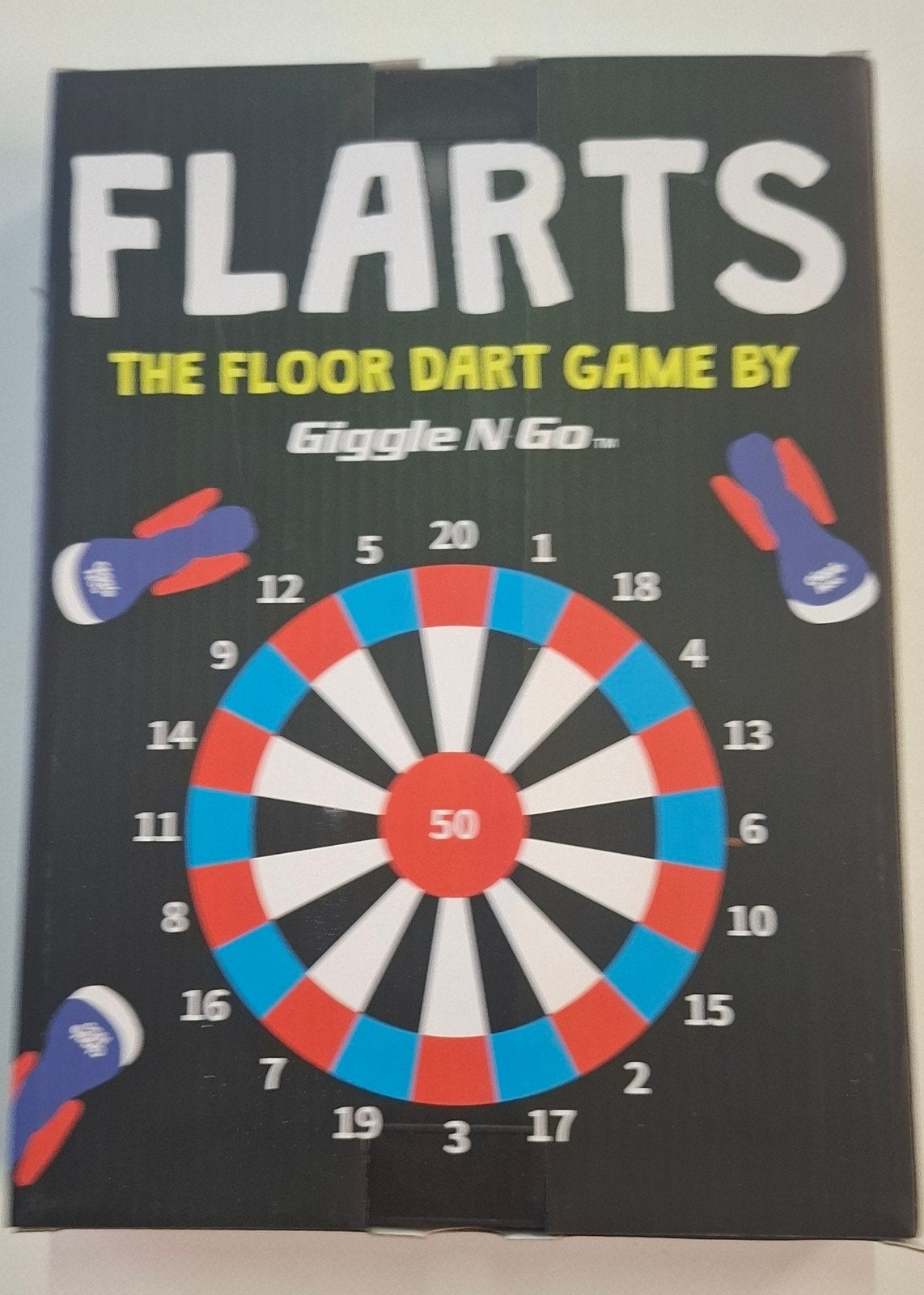 12 stuks Giggle N Go Flarts: Het Vloer Dart Spel voor Buiten, Giggle, Nieuw, Ophalen of Verzenden, Giggle