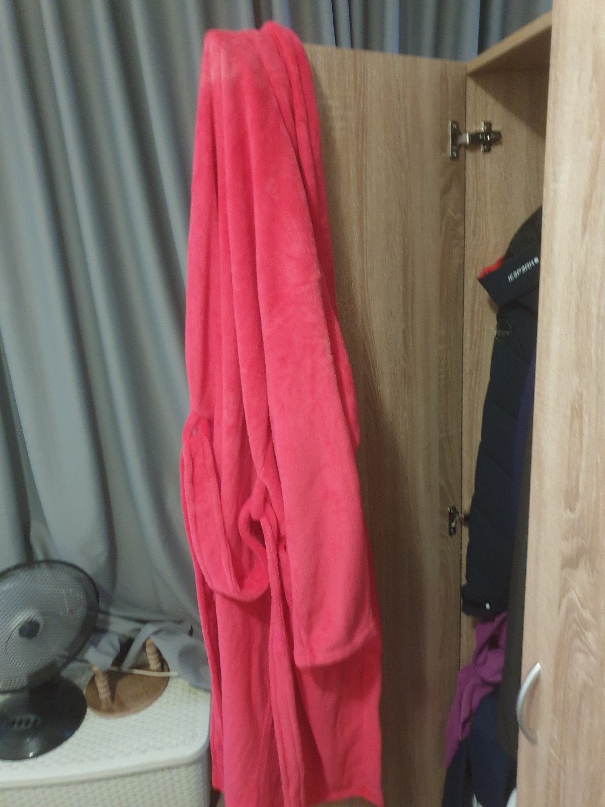 Comfortabele roze badjas, Kleding | Dames, Overige Dameskleding, Onbekend, Ophalen, Zo goed als nieuw