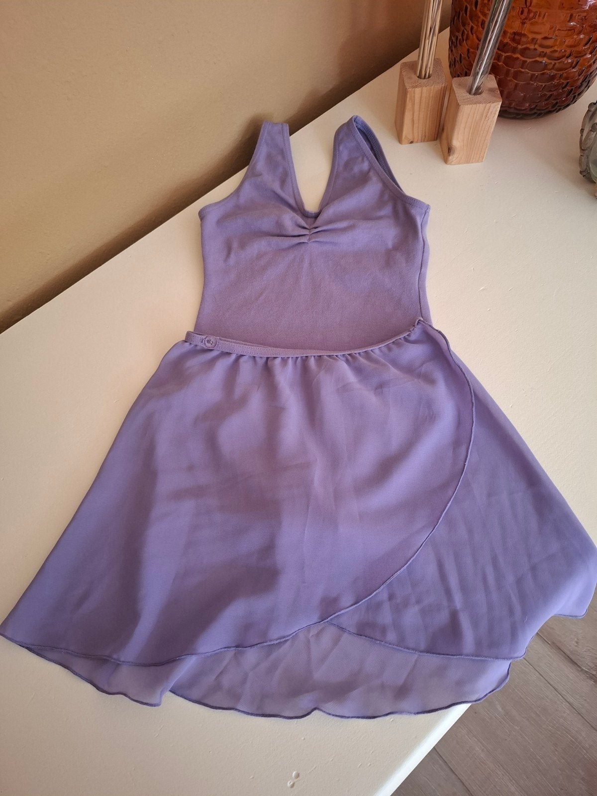 Balletpakje + rokje Capezio lavendel/lila/paars, Ophalen of Verzenden, Zo goed als nieuw, Kleding