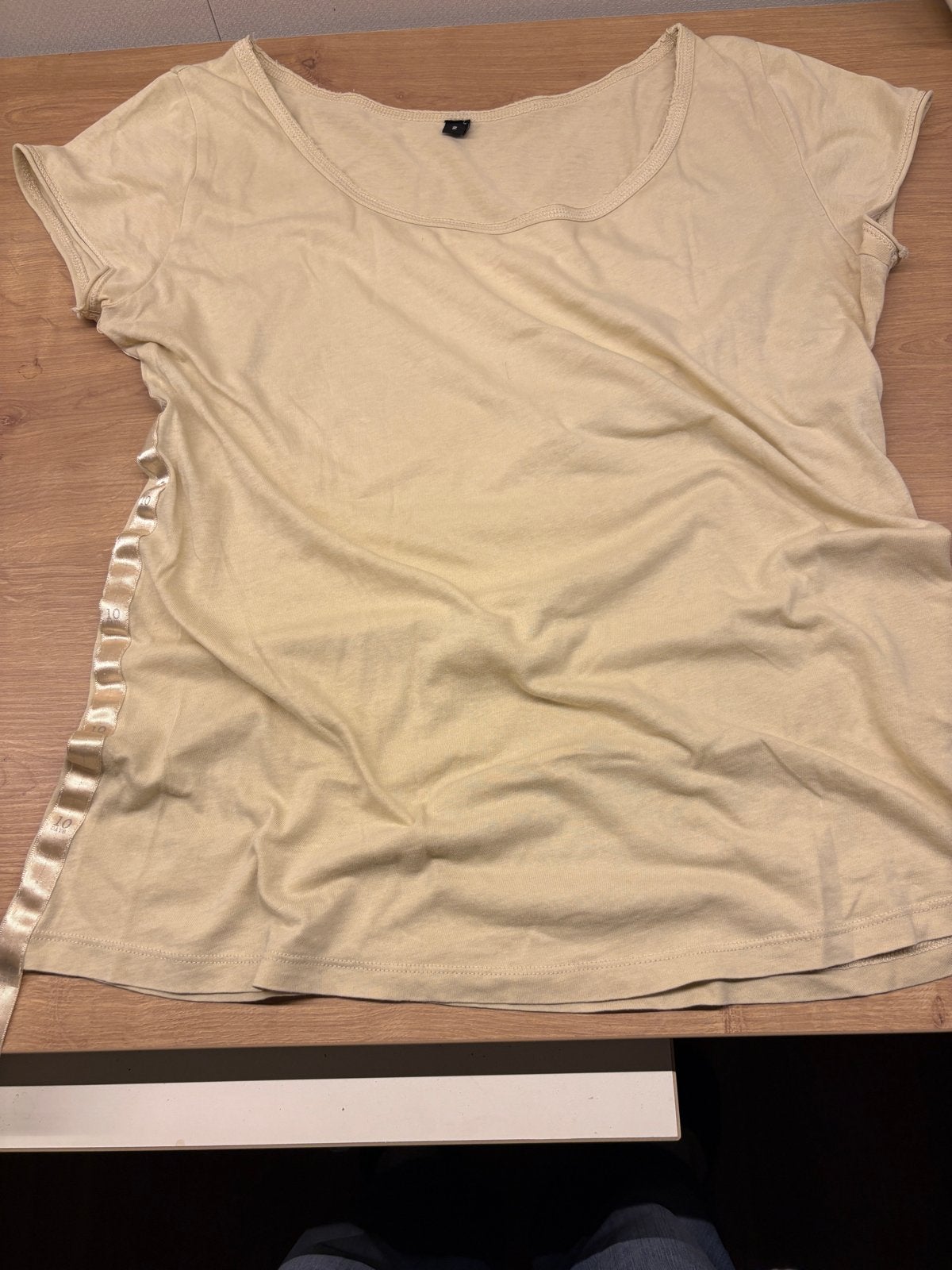 10DAYS Amsterdam T-shirt beige/gelig  maat M, Maat 38/40 (M), Beige, Ophalen of Verzenden, Zo goed als nieuw