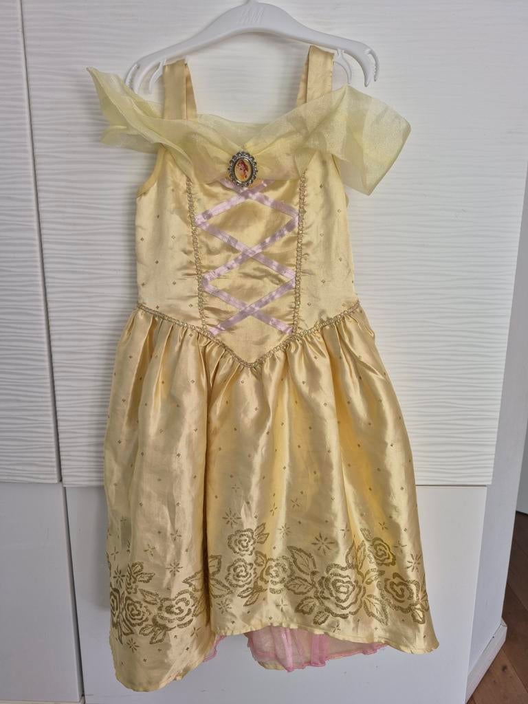Verkleedjurk 'Belle' van H&M, maat 110-116, Kinderen en Baby's, Carnavalskleding en Verkleedspullen, Ophalen of Verzenden, Gebruikt