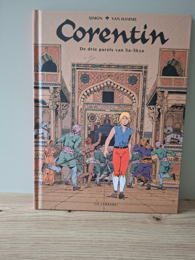 Corentin: De drie parels van Sa-Skya, Eén stripboek, Ophalen of Verzenden, Zo goed als nieuw, Paul Cuvelier