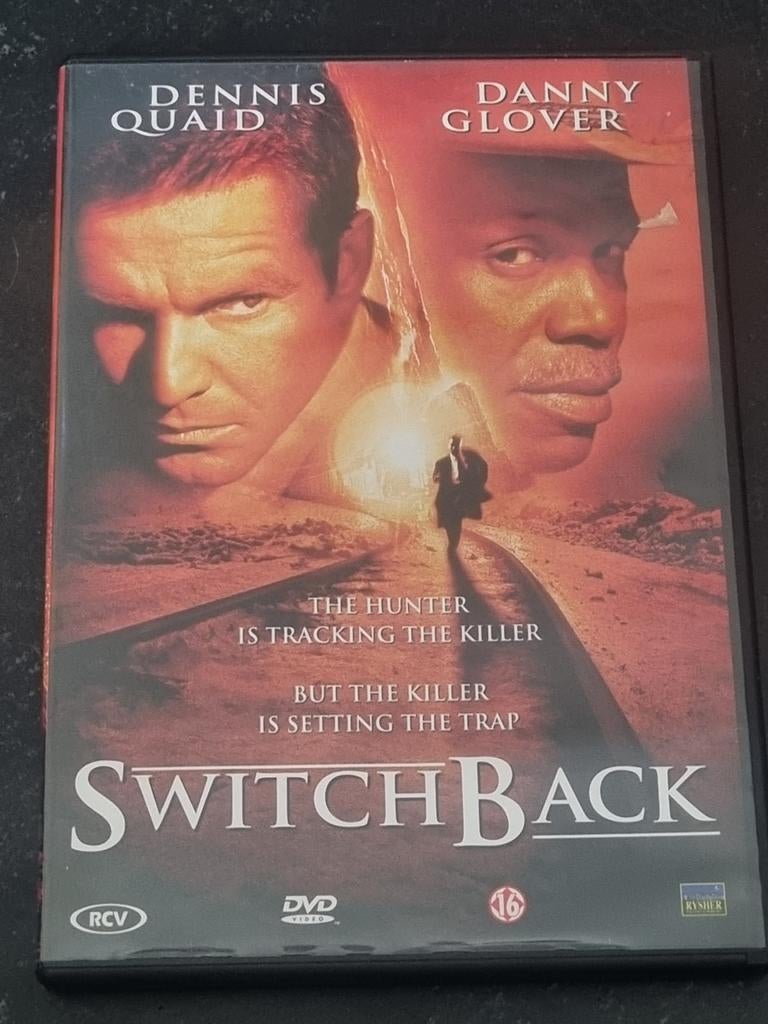 Switchback DVD - Actiethriller met Dennis Quaid, Vanaf 16 jaar, Ophalen of Verzenden, Zo goed als nieuw, Actiethriller