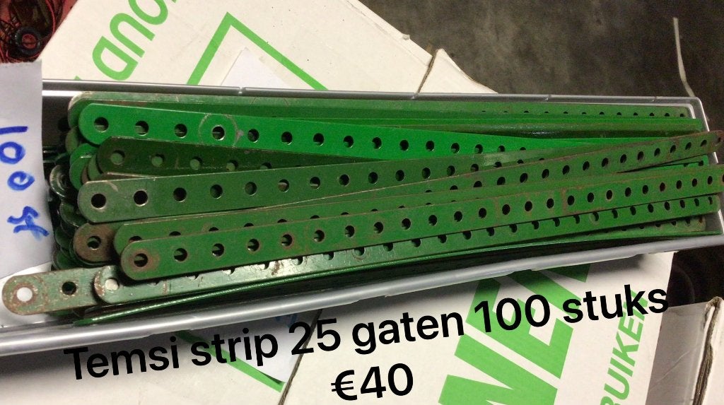 temsi meccano onderdelen, Antiek en Kunst, Antiek | Speelgoed, Ophalen of Verzenden